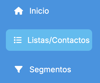 SUBIR NUEVAS LISTAS O CONTACTOS EN IMPULSAMAIL